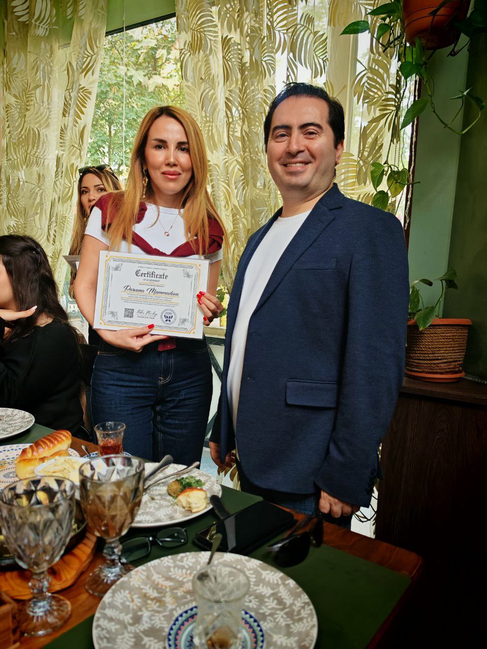 Sertifikat mərasimi